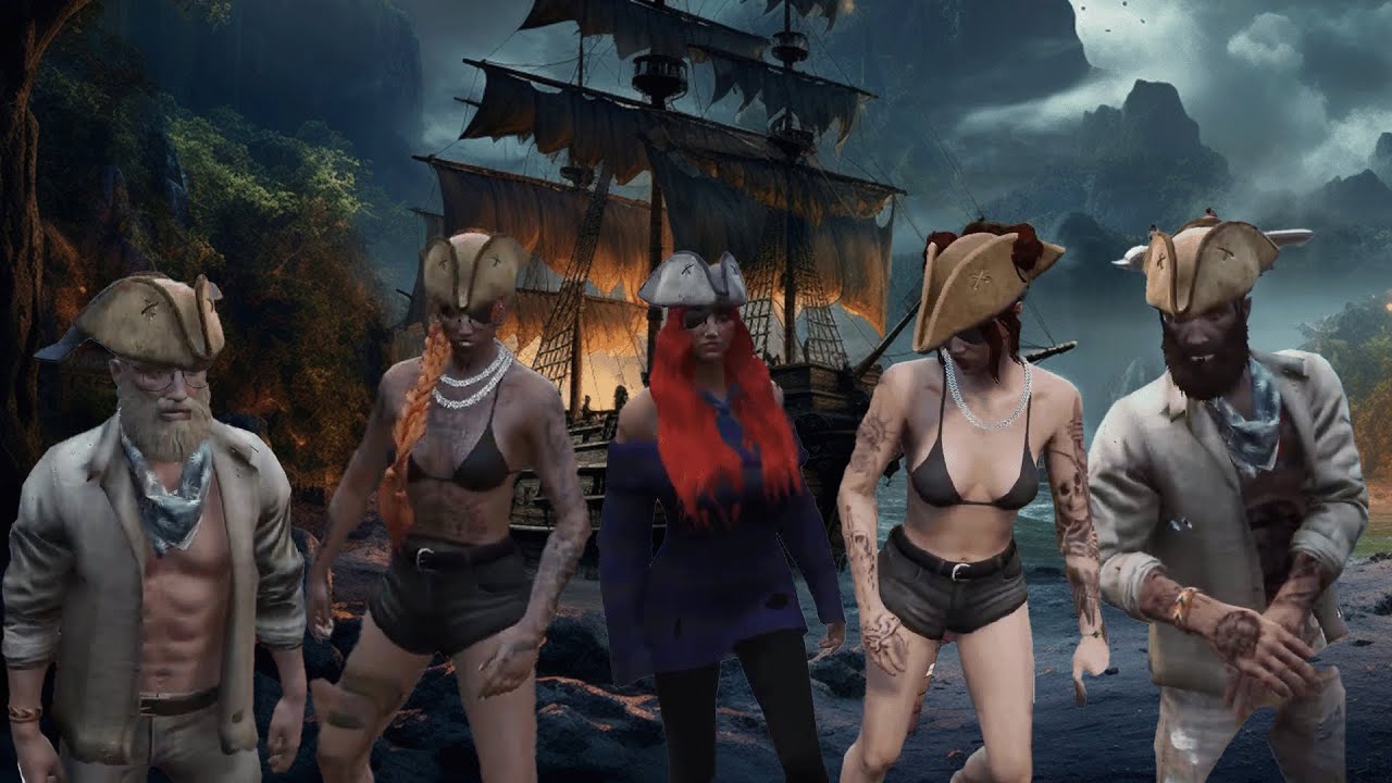 Saint and Friends Become Pirates | GTA 5 | NOPIXEL RP