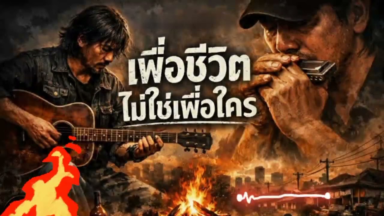 เพื่อชีวิต ไม่ใช่เพื่อใคร-หัวใจศิลป์ #เพลงใหม่ #เพลงเพื่อชีวิต 