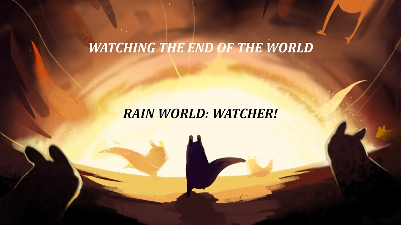 Chasing the weirdest man (Rain World Watcher)