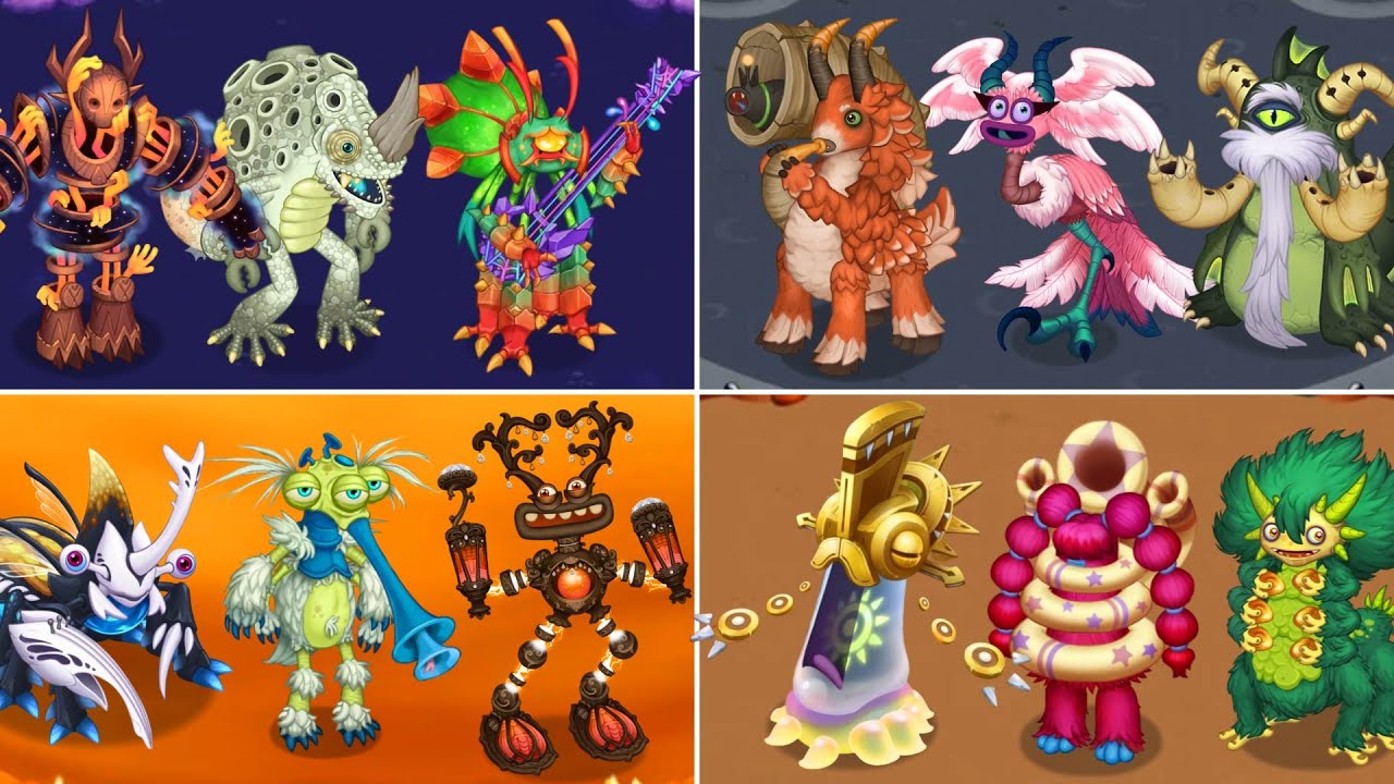 All Full Songs - Only EPIC Monsters | My Singing Monsters