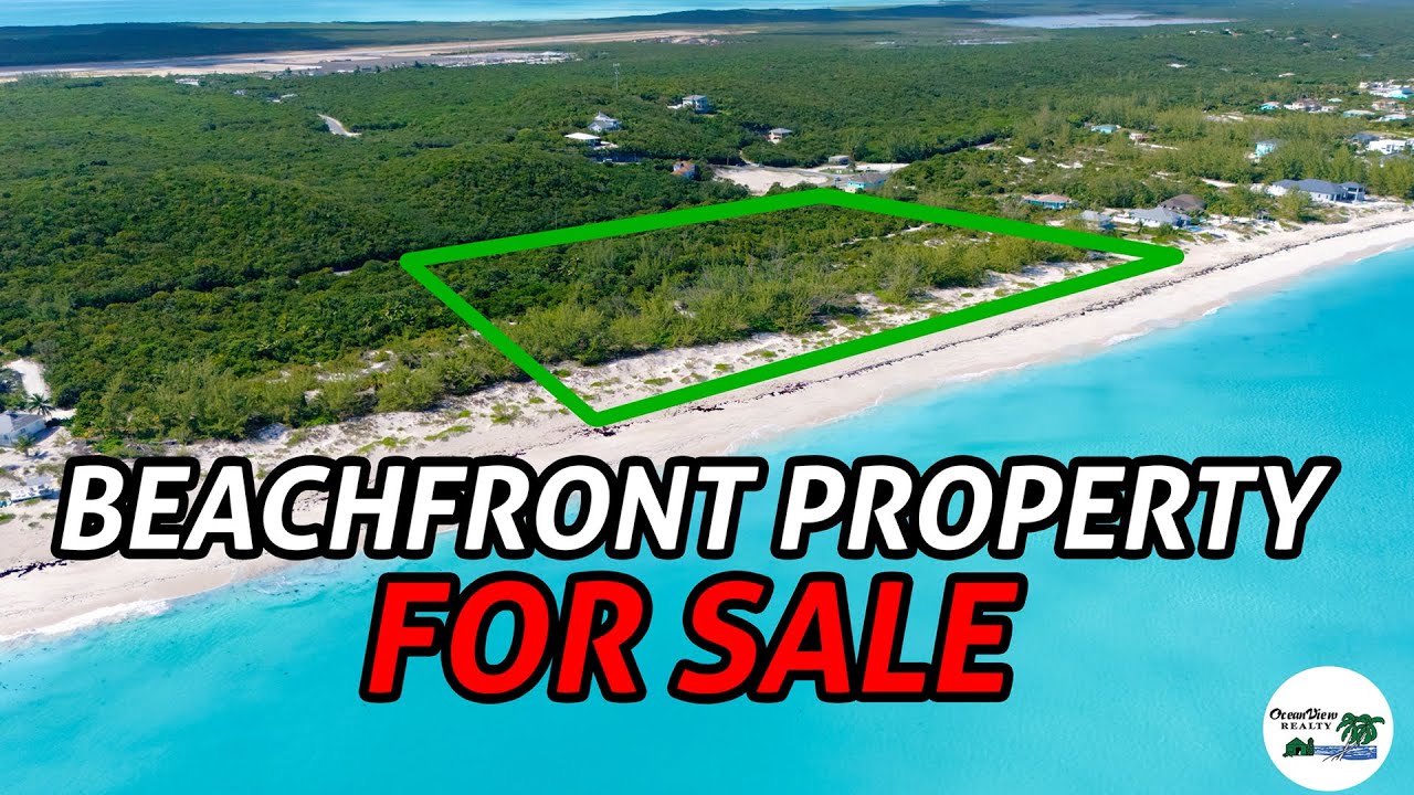 🏝️ Beachfront Property for Sale – Exuma, Bahamas 🏝️