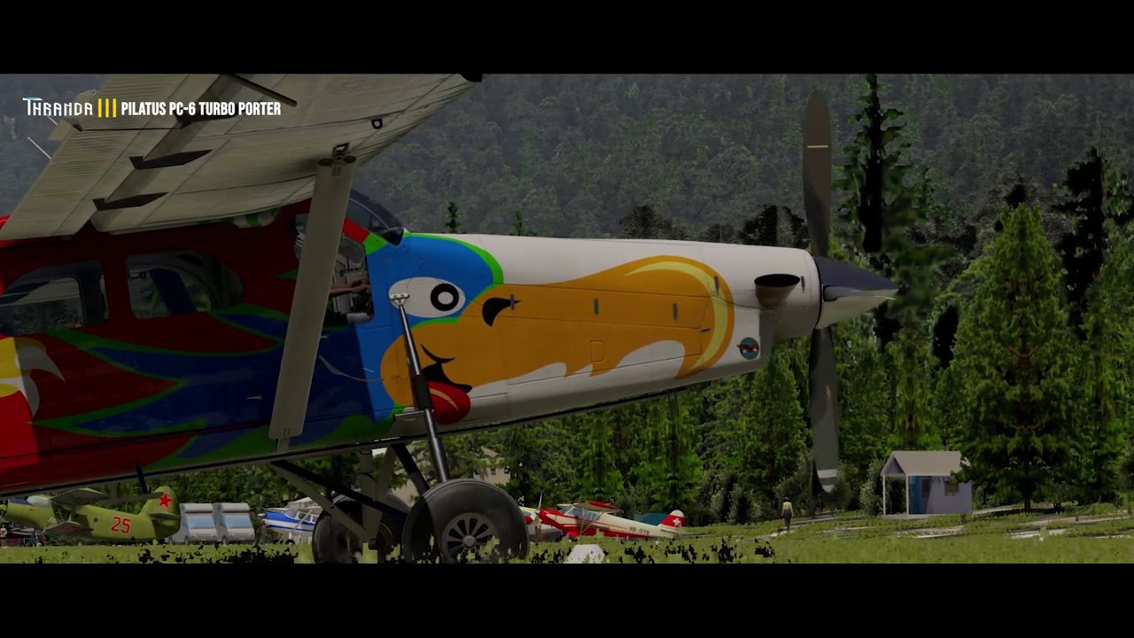 Thranda Pilatus PC-6 Turbo Porter for X-Plane