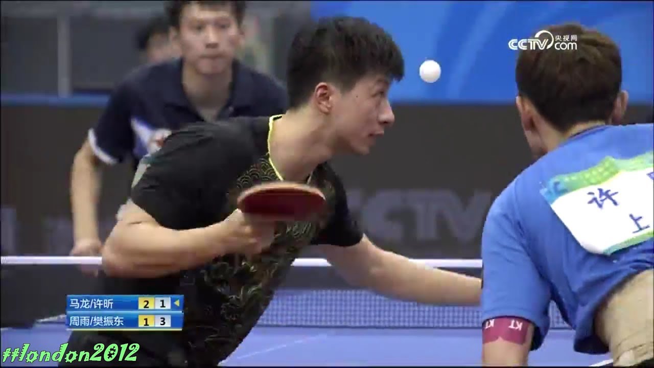 Ma Long/Xu Xin vs Fan Zhendong/Zhou Yu (2017 Chinese National Games) Final