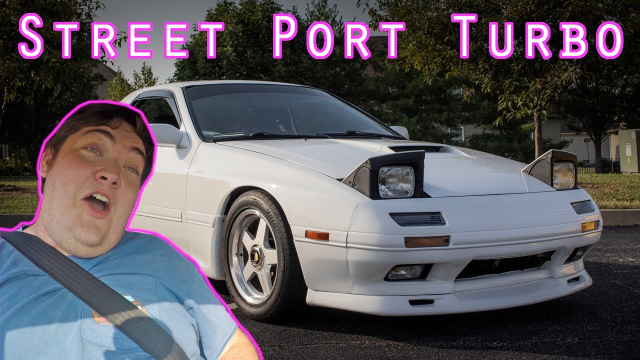 Riding In A LARGE STREETPORT TURBO FC RX7!