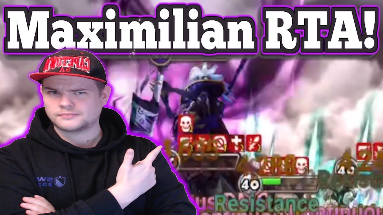 My New Best Rta Unit? Or not?! Maximilian - Summoners War