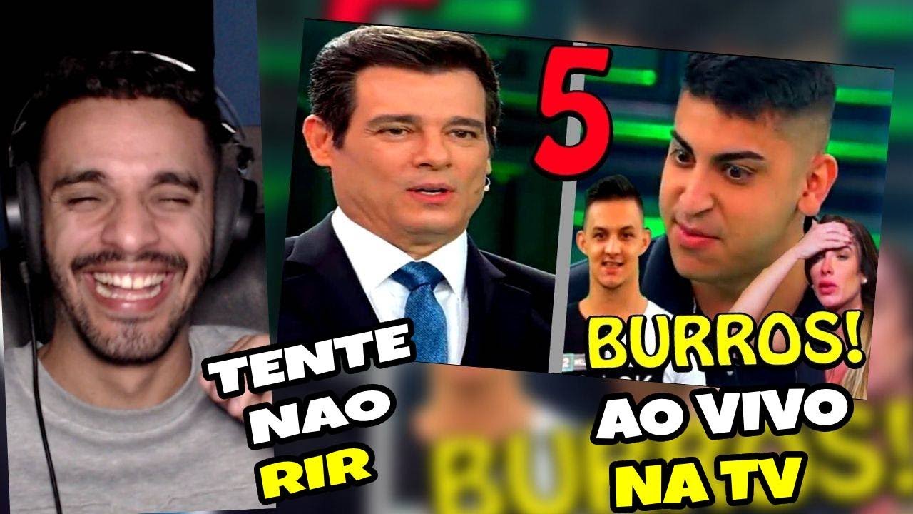 react fala de tudo As Pessoas mais Burras do Planeta | Burrices ditas na TV PARTE 5