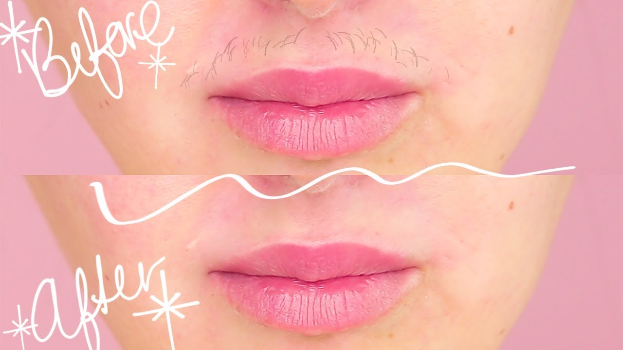 EASY! How To: Upper Lip HAIR Removal! *Painless* | by tashaleelyn