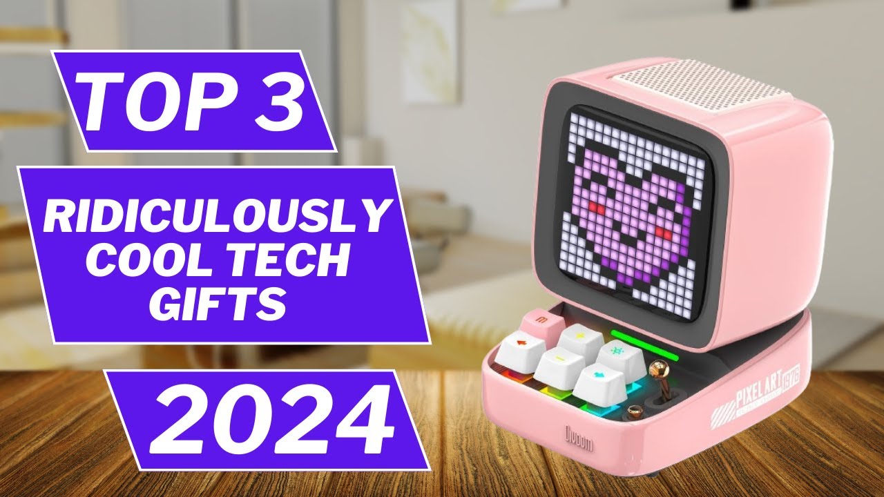 TOP 3 | Best Ridiculously Cool Tech Gifts 2024  | New Tech Best | 2024