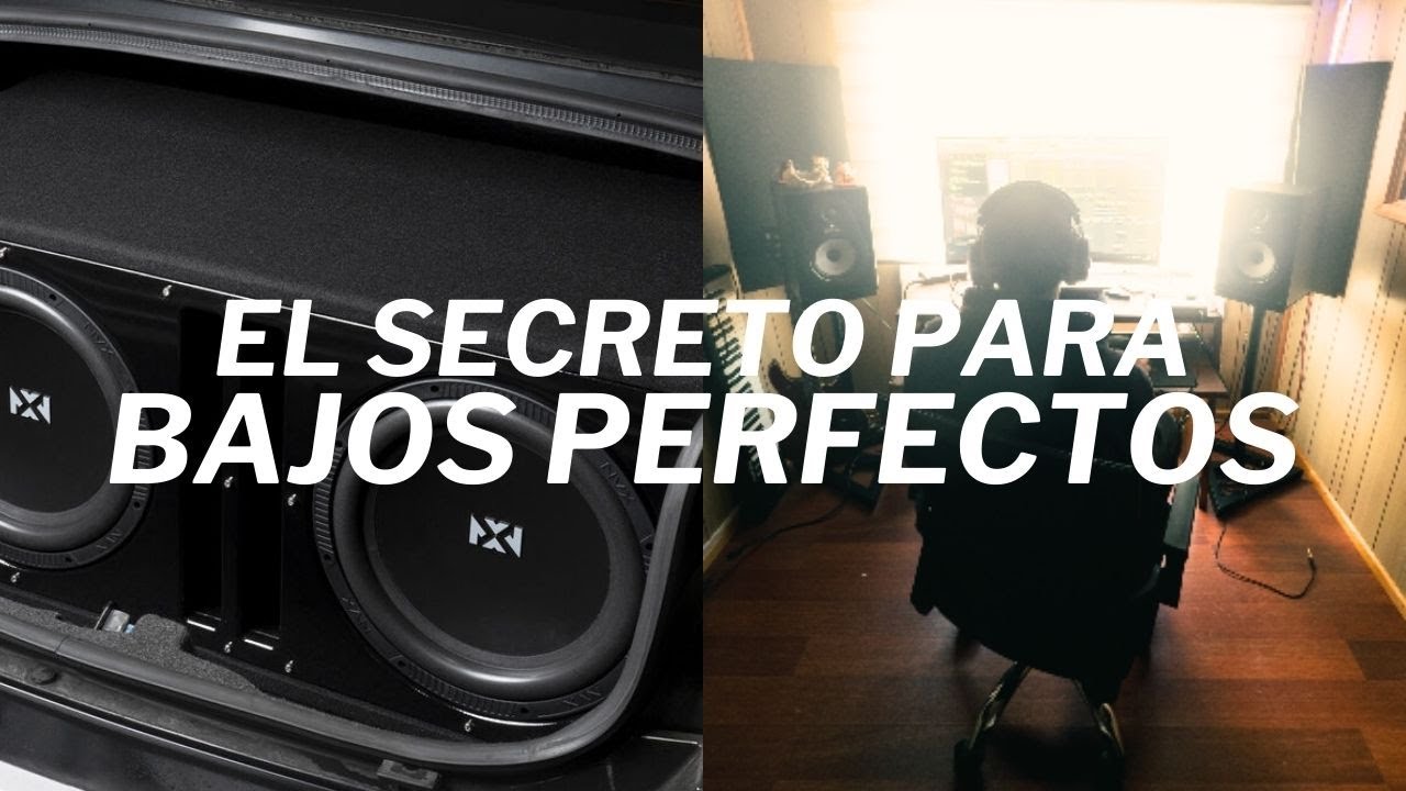 CÓMO MEZCLAR BAJOS PERFECTOS EN CADA MEZCLA! Mis secretos de BOMBOS Y BAJOS REVELADOS [NUNCA FALLA]