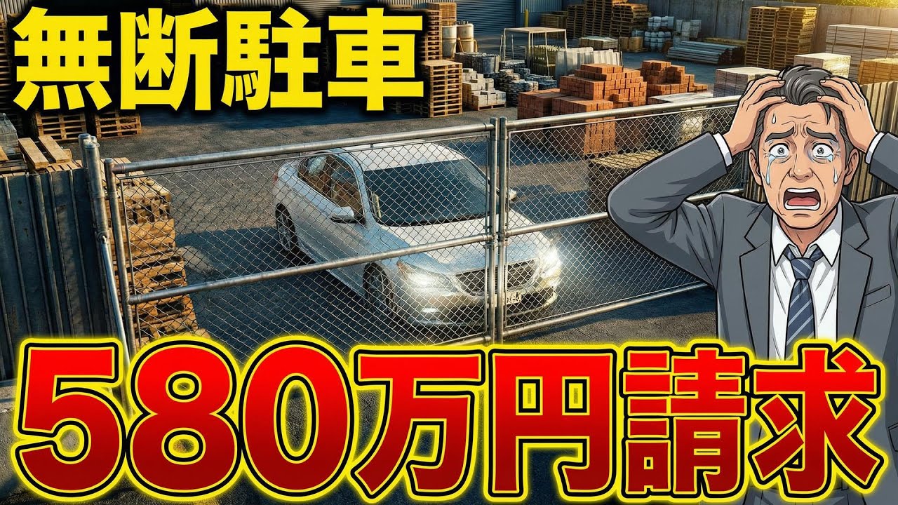 無断駐車を誘導するDQN塾長、入口を鉄柵で完全封鎖→580万円請求書が届いた話