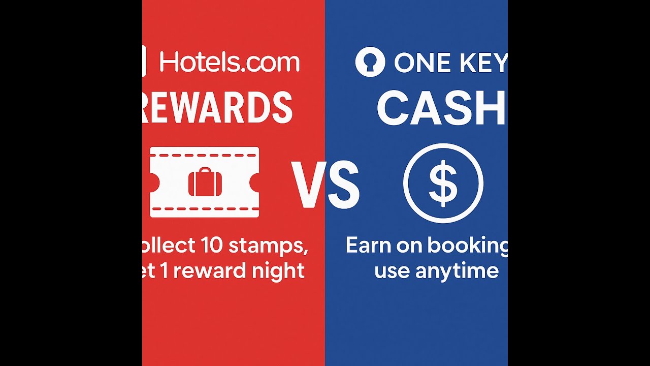 Hotels.com Expedia Rewards vs OneKey Cash or rewards &ndash; Which is Better and Is It Worth It? My Take