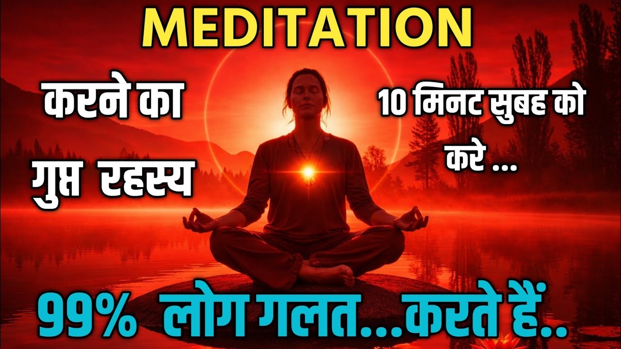 ✨✅DIVINE MESSAGE: Meditation Rules That Will Change Your Life Forever | Law of Positive Energy🙏🙏