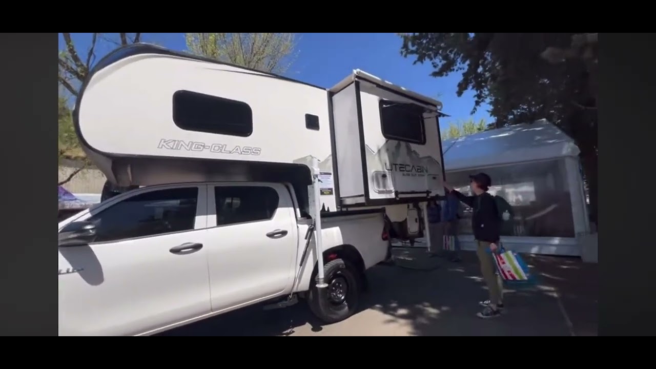 Ute Cabin King Class &ndash; Walkthrough at the Canberra Caravan Camping Lifestyle Expo 2024