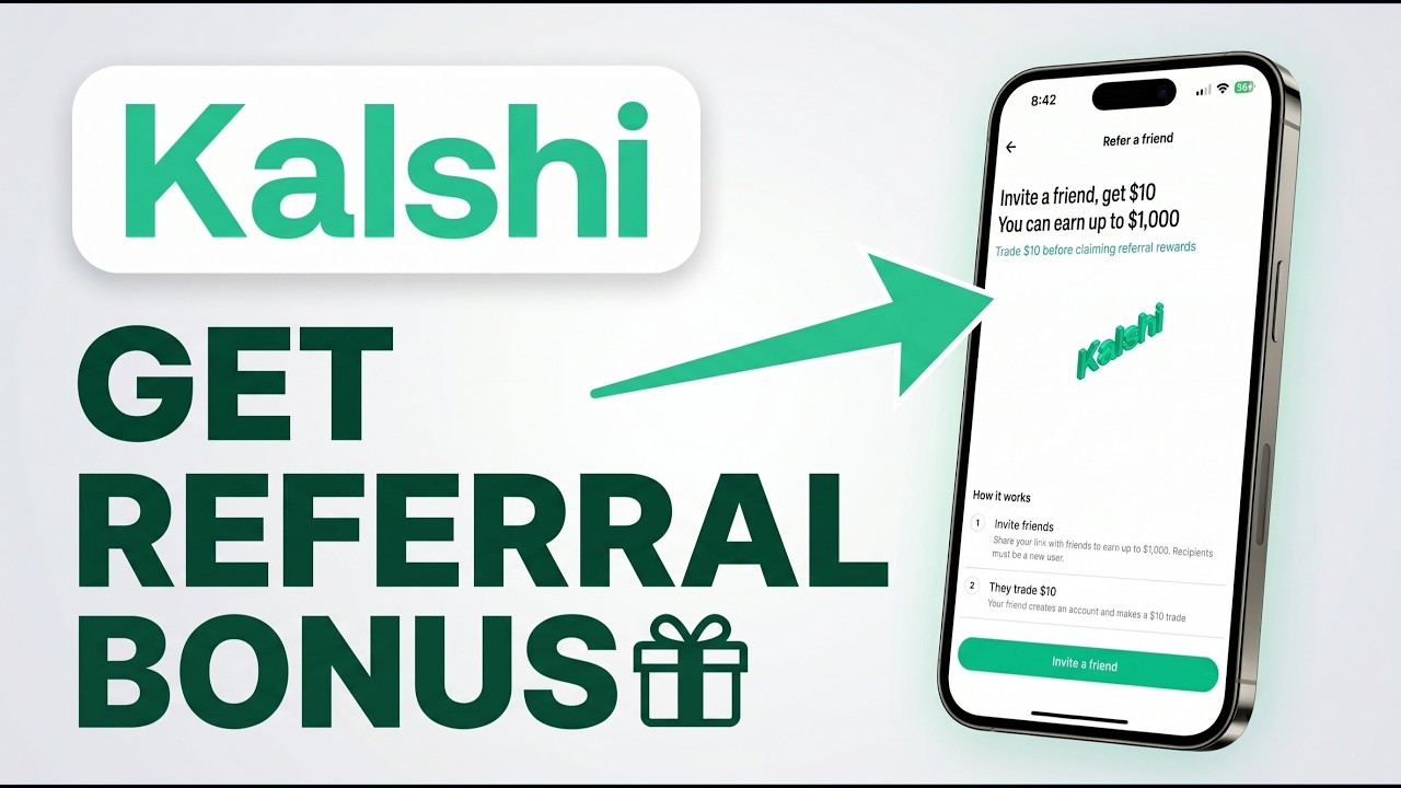 Как получить реферальный бонус Kalshi? (Инструкция по использованию реферального кода!)