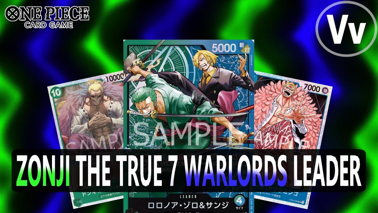 One Piece TCG: Blue/Green Zoro & Sanji 
