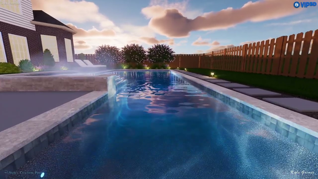 Self Backyard Oasis - Professionally Design by Kyle Grimes