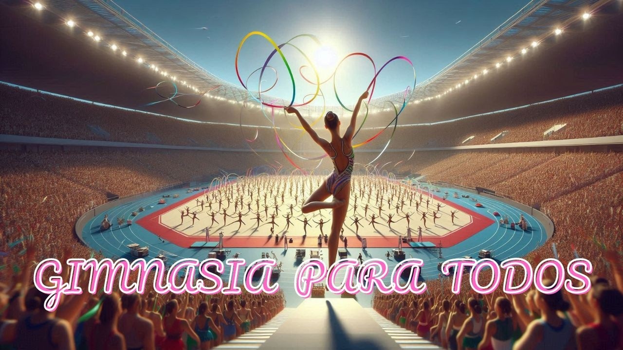 GIMNASIA PARA TODOS (Gimnastradas) 🤸🏿‍♀️🤸🏼‍♂️ La gimnasia al alcance de todos los públicos