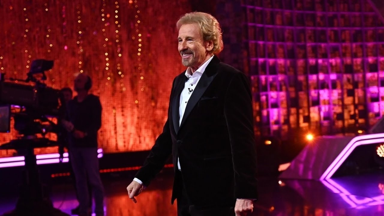 Nach der Fernsehunterbrechung verk&uuml;ndete Thomas Gottschalk pl&ouml;tzlich &bdquo;Ich komme wieder &ldquo;