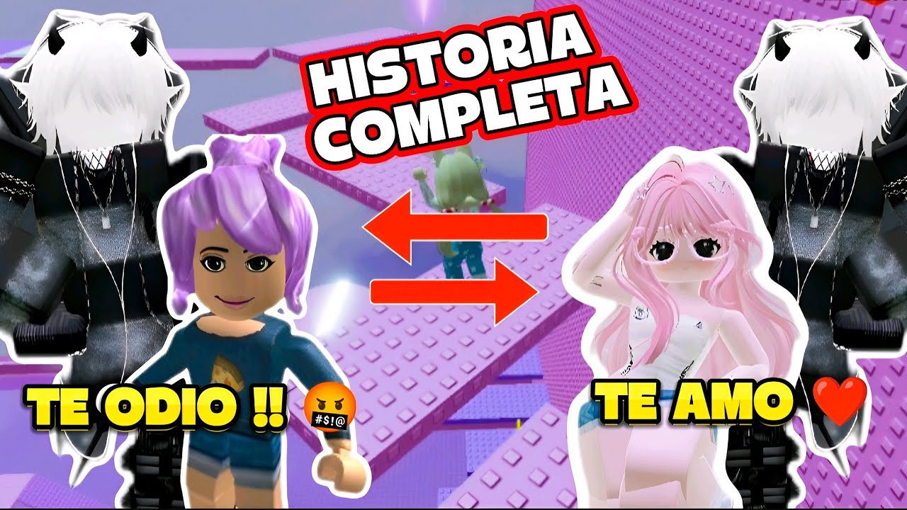 Los Que Se Pelean se Aman !HISTORIA DE  ROBLOX COMPLETA! ❤️ /  Gatita ⭐  