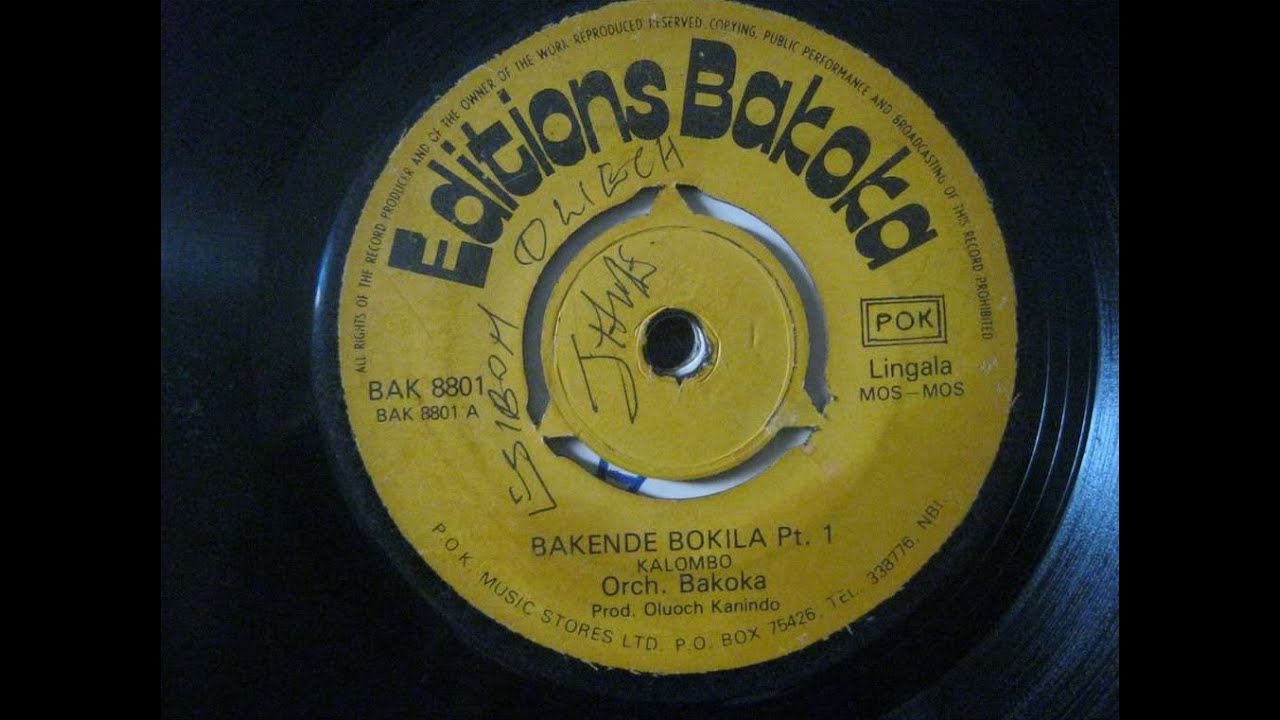 BAKENDE BOKILA -  Kalombo Orch  Bakoka