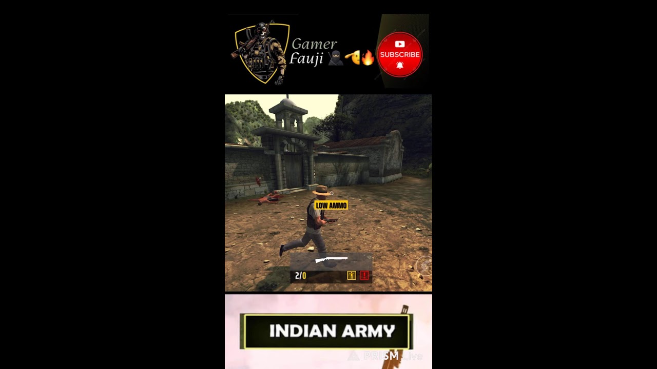 Hitman || Gamer Fauji 🫡🥷🏼 #shorts #viral #gaming #action #pubg #freefire