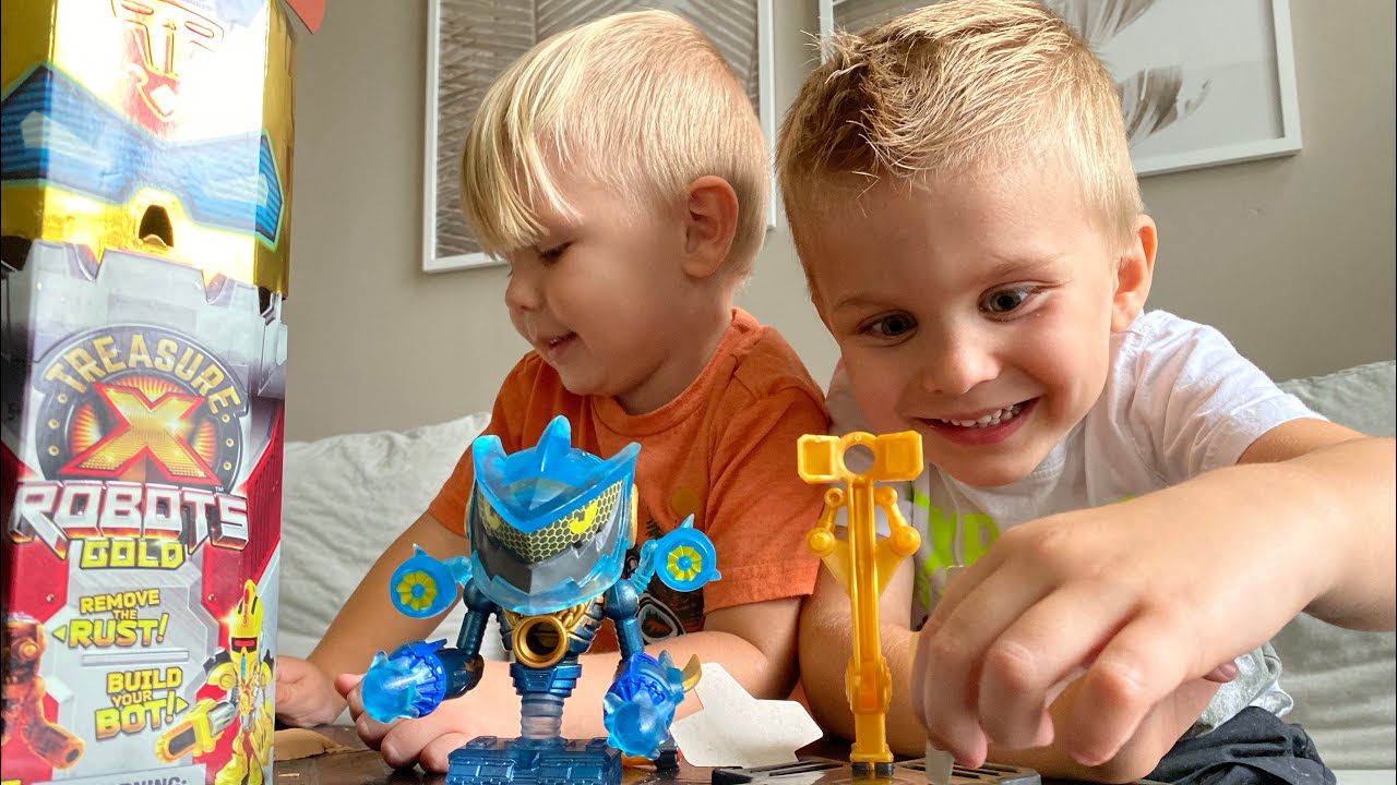 Treasure X ROBOTS Toy Reveal 
