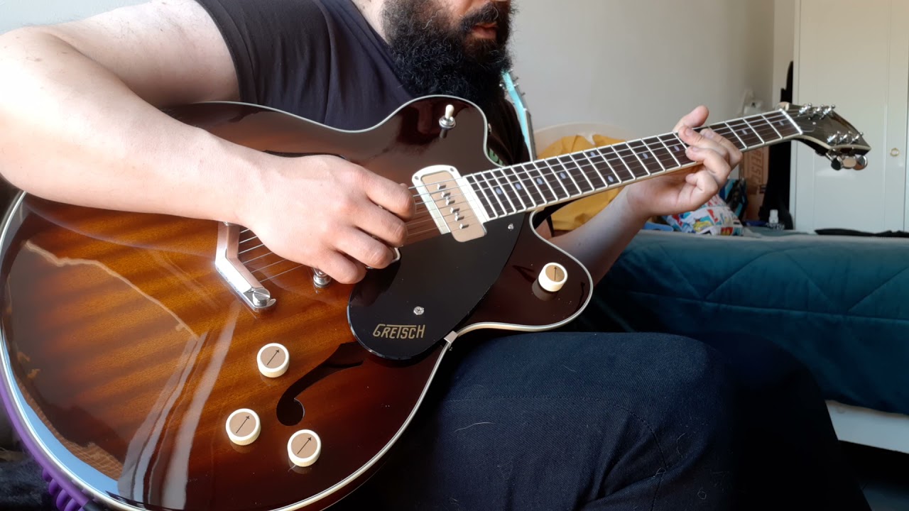 2021 Gretsch G2622-P90 streamliner centerblock  havana burst