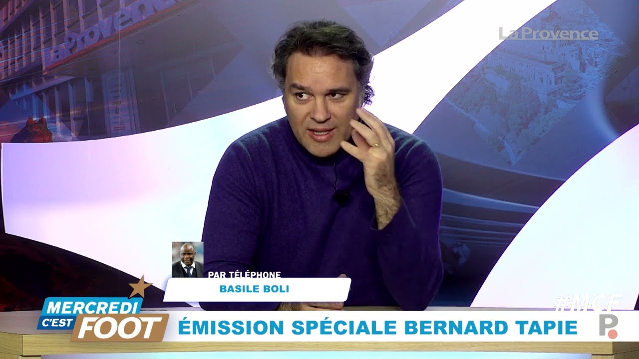 Mercredi c'est foot : l'anecdote de Laurent Tapie sur son père et Basile Boli