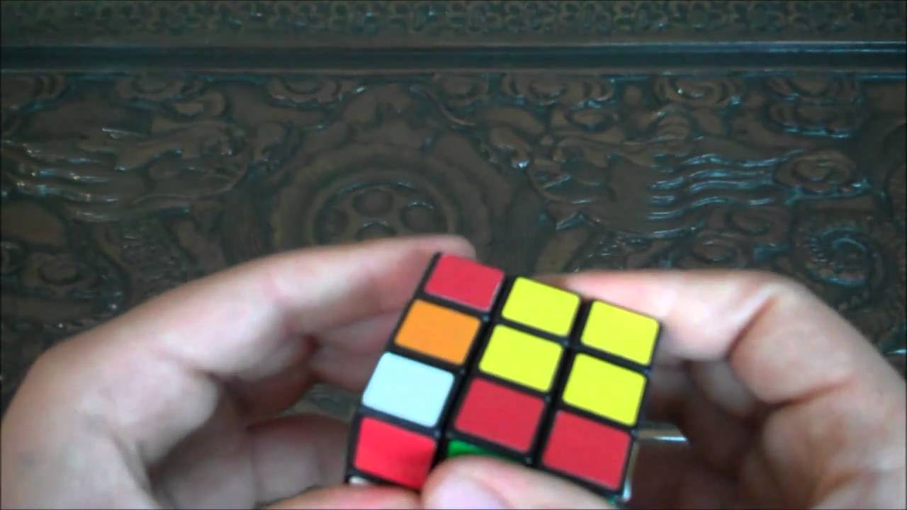 How to Solve a 3x3 Rubix Cube pt.1