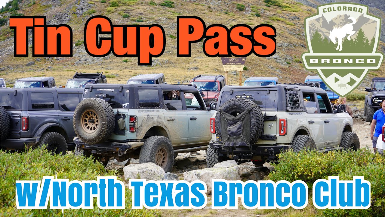 Super Cel West, Tin Cup Pass с клубом North TX Bronco Club
