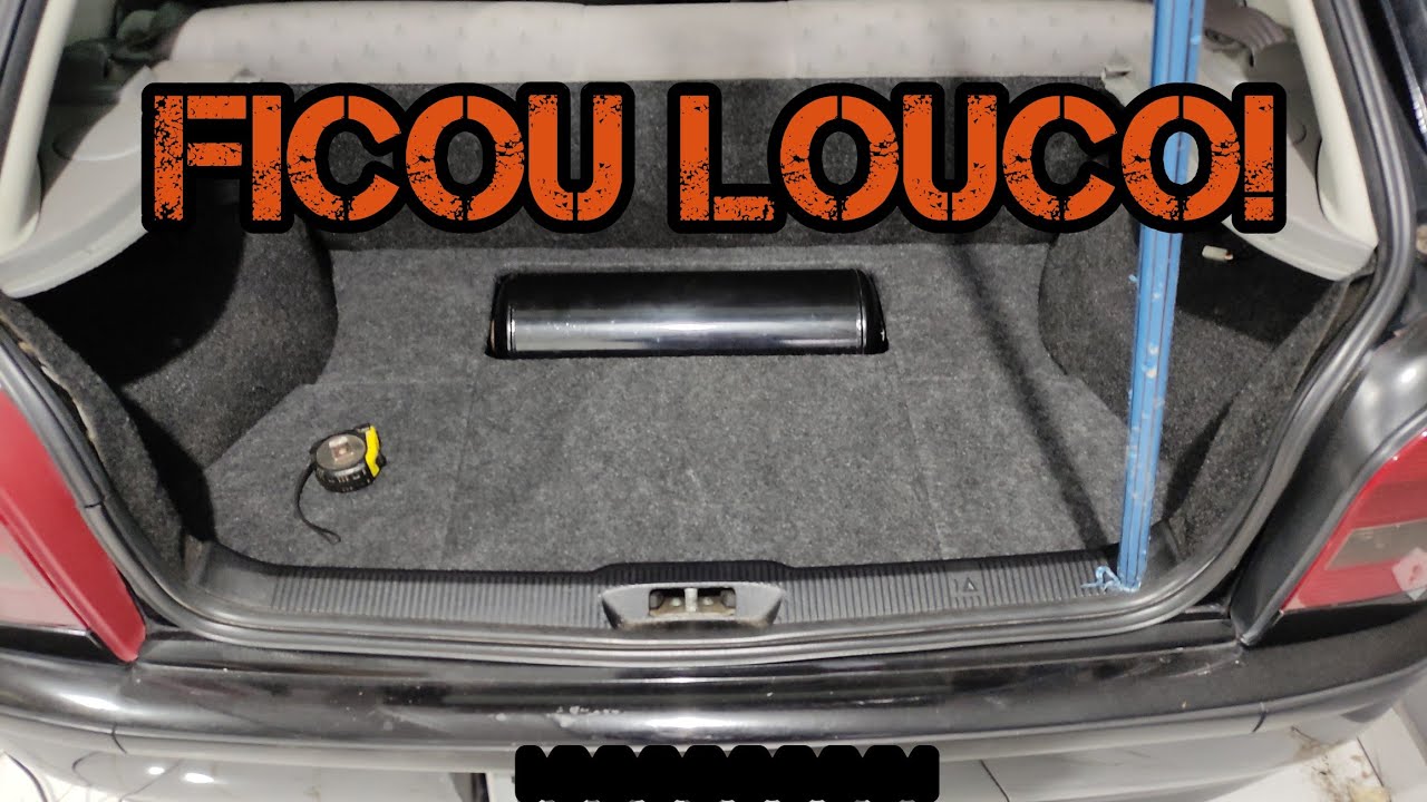 FUNDO FALSO PARA ESCONDER SUSPENSÃO A AR DO GOL G3 DO WESLEY!