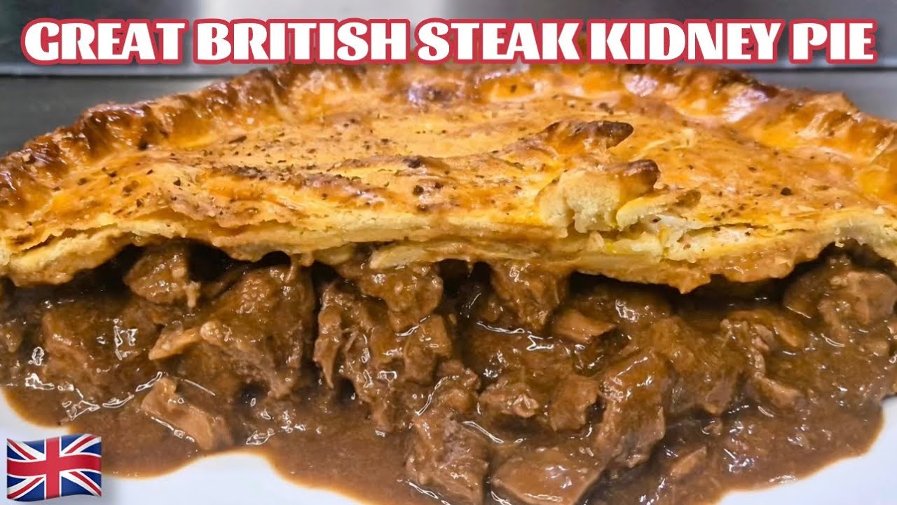 Steak & Kidney Pie - A Great British Classic 🇬🇧 #chefarchiepie
