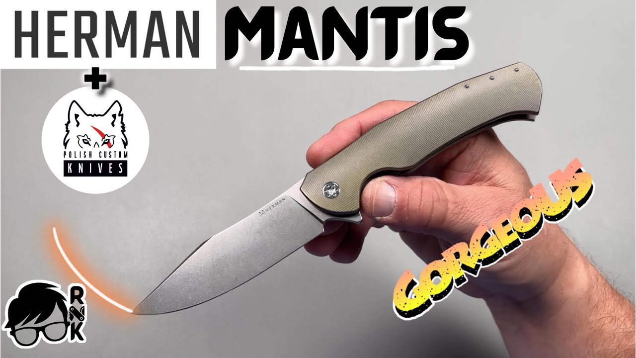 Review/impression of the Herman Mantis knife&hellip; this is the Herman knife I had hoped for! 🤩