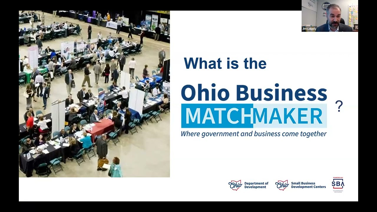 Making the Most of the Ohio Business Matchmaker