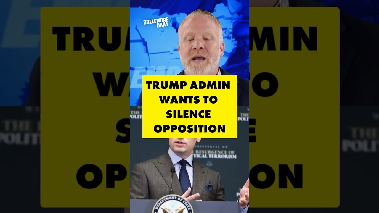 Trump Admin Actively Trying to SILENCE Any Opposition #DollemoreDaily #TrumpAdministration #News