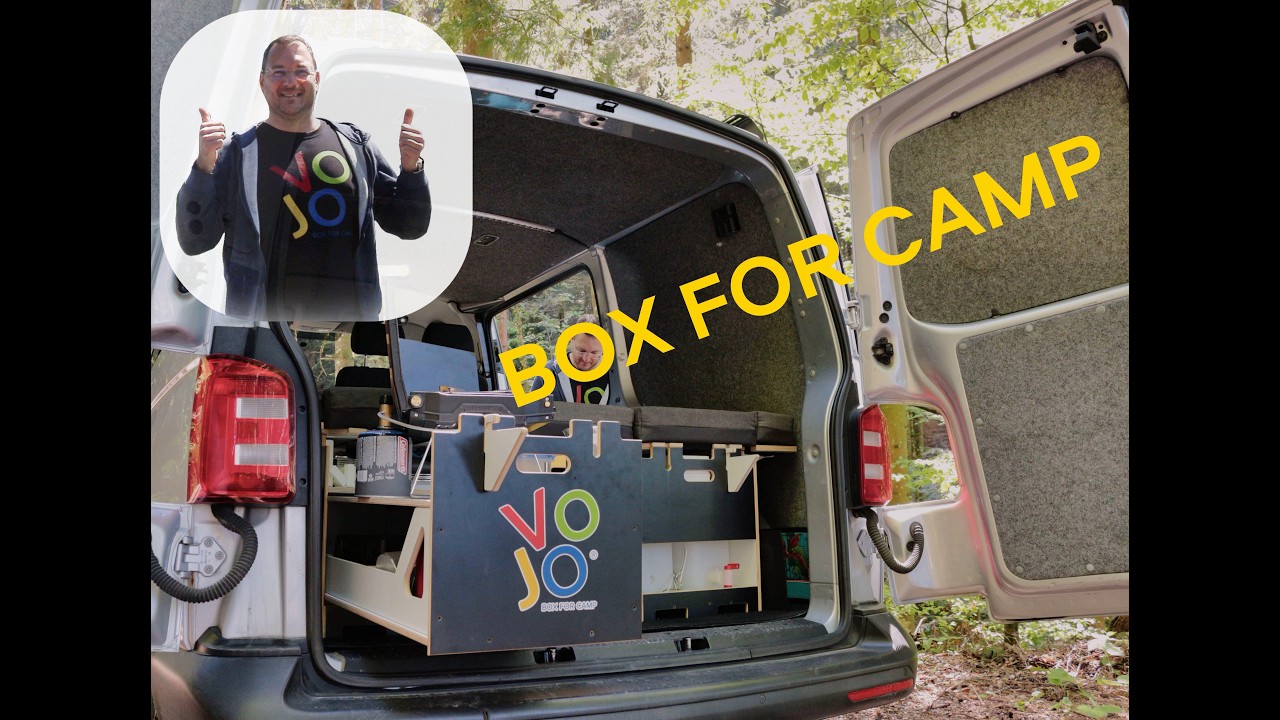 VOJO BOX / So einfach wird der Van zum einem Camper.