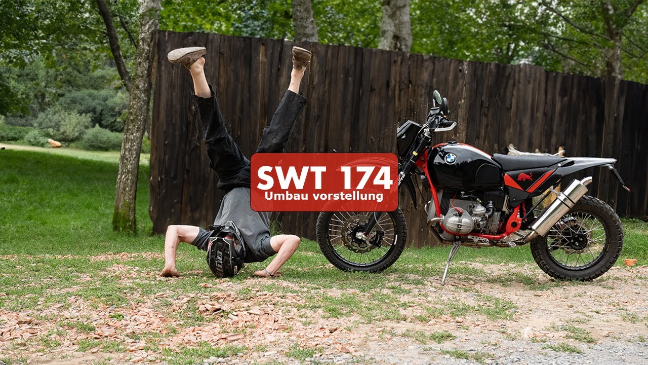 BMW Motorrad Enduro Umbau die SWT-SPORTS Nr. 174 mit dem USD Gabel,  BETA Heck und Zentralfederbein