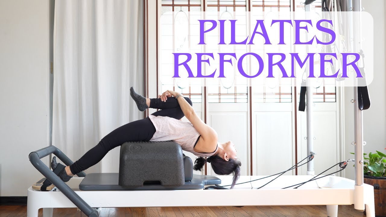 Pilates Reformer Workout for Stretching the Spine/full body movement