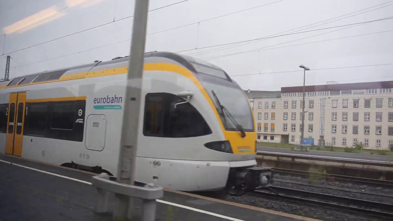 Inside Eurobahn Trains In The Dusseldorf Area 12 July 2017