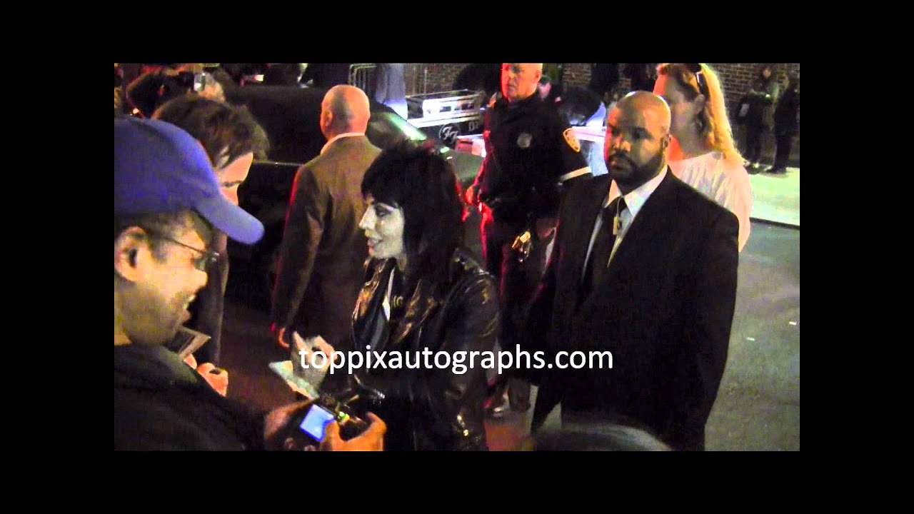 Joan Jett - Signing Autographs at 