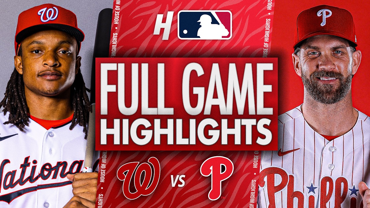 Washington Nationals kontra Philadelphia Phillies &ndash; PEŁNE KR&Oacute;TKIE MECZU 🔥 Sezon MLB 30 marca 2026 r.