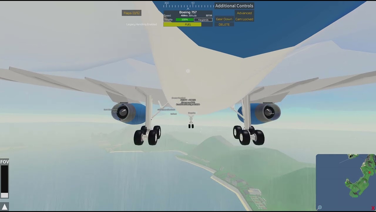 Flying The 757 Jet2 Holiday On My PlayStation Remote Play Using my Ipad
