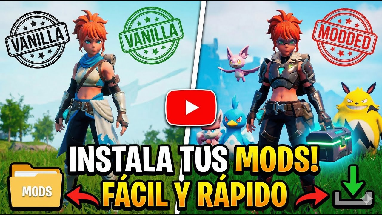 CÓMO INSTALAR MIS MODS en PALWORLD FÁCIL y RÁPIDO (STEAM)