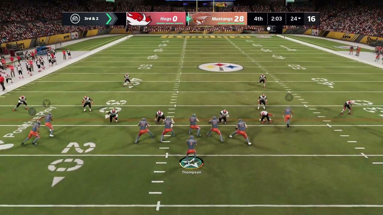 that classic madden glitch. madden21 face of franchise mode