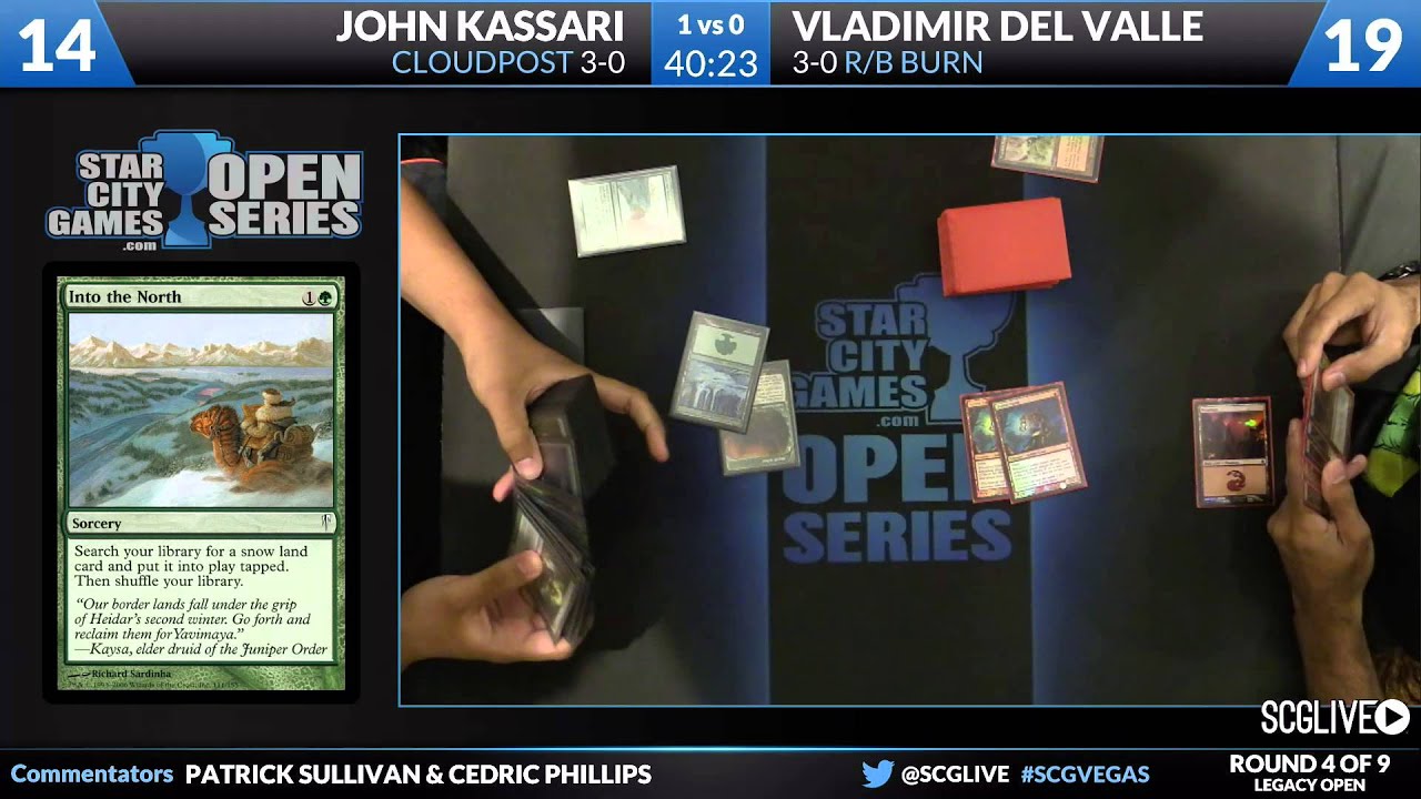 SCGVEGAS - Legacy - Round 4 - John Kassari vs Vladimir Del Valle [Magic: the Gathering]