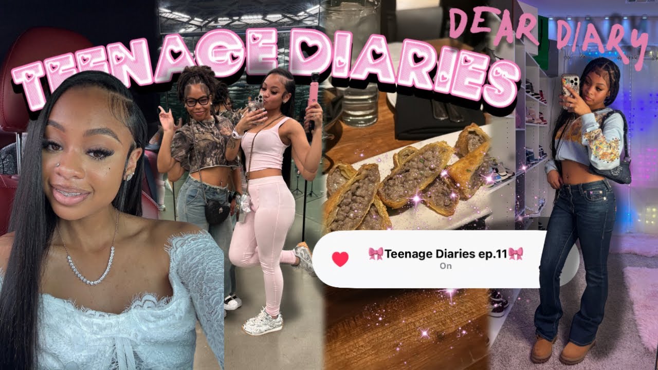 TEENAGE DIARIES 011✰ | did I get cheated on?? photo shoot, maintenance, friends || Ra’Mariah Alexia