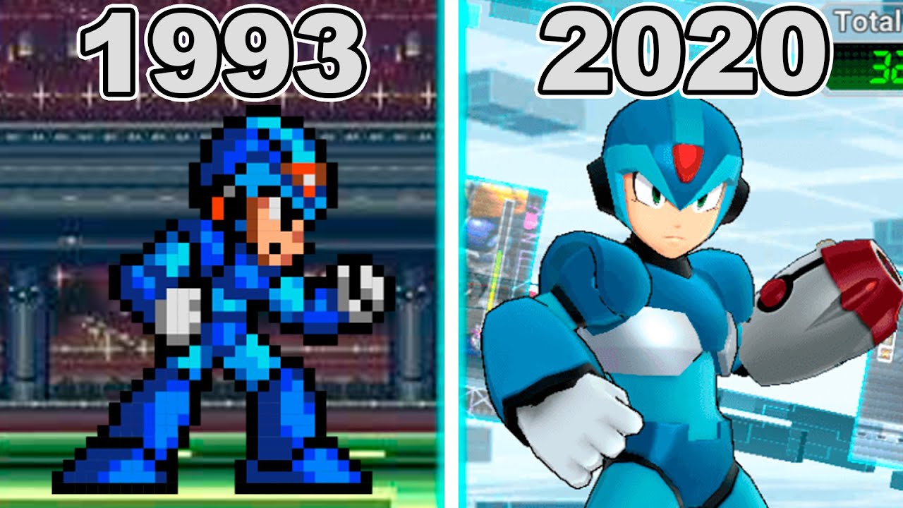 Mega Man X Game Evolution (1993 - 2020)
