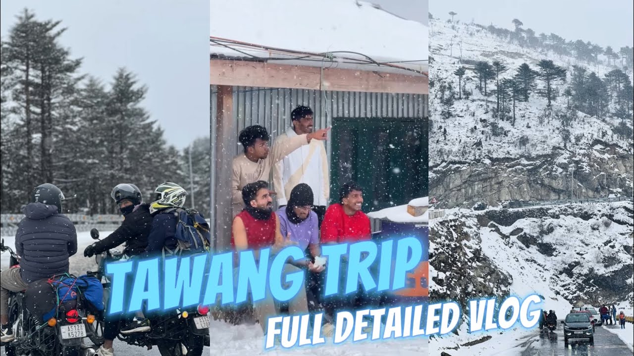 Tawang Trip Vlog 🤩🥶 | faris stories | #tawang