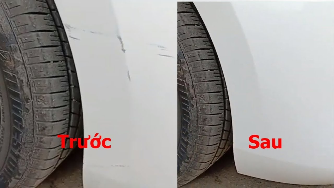 Thử xóa vết trầy xước xe ô tô bằng Cana đánh bóng xe ô tô và kết quả thật bất ngờ - Hukata.vn