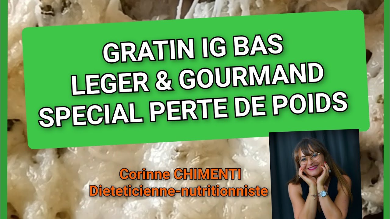 🥦GRATIN IG BAS Brocolis & Poisson, léger& gourmand 🥦 SPECIAL PERTE DE POIDS